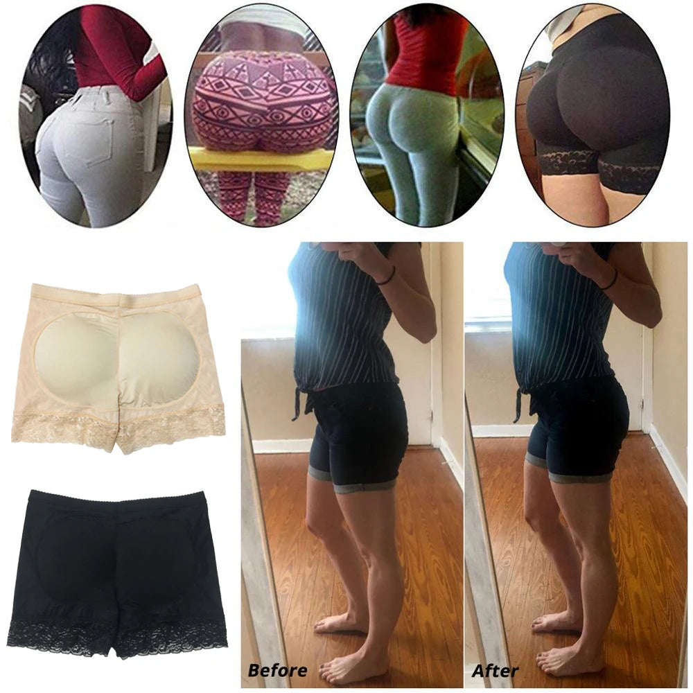 Butt Lifter Padded Shapewear Waist Tummy Control Panties