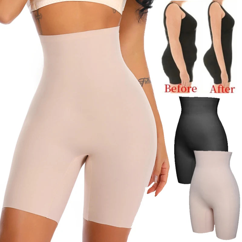 Ultra-Breathable High Waist Power Shorts Body Shaper