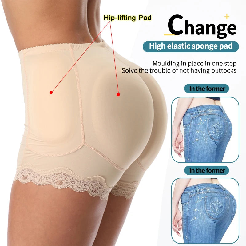 New Booty Enhancer Padded Butt Lifter Shapewear Panties