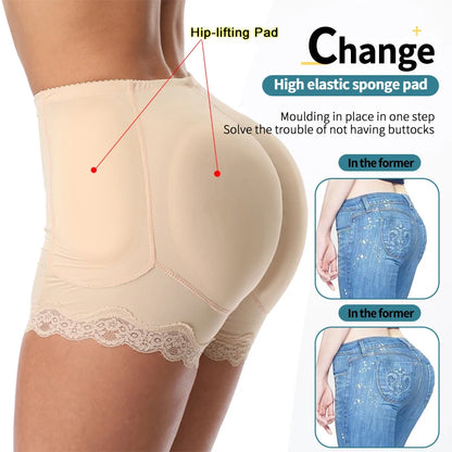 New Booty Enhancer Padded Butt Lifter Shapewear Panties