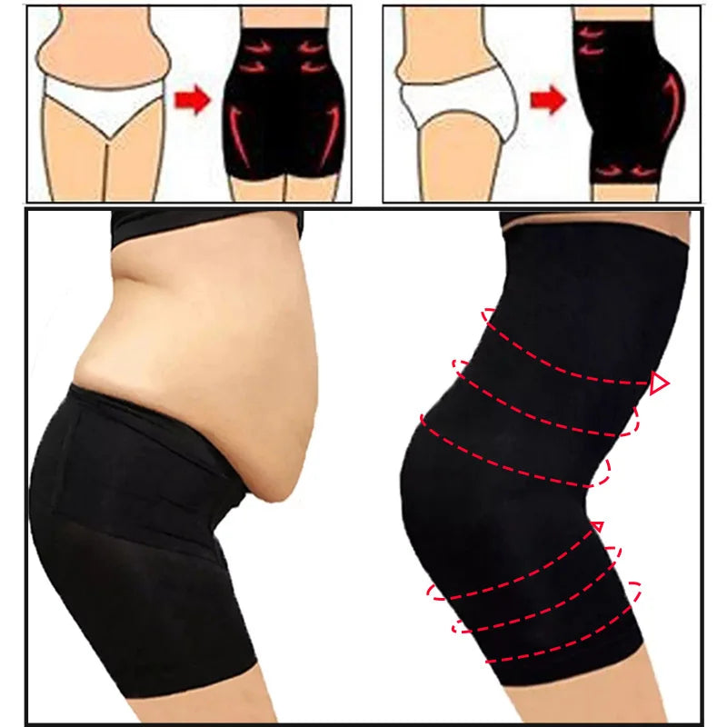 Ultra-Breathable High Waist Power Shorts Body Shaper